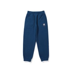 [공식]컬러로고 마이크로플리스 조거팬츠 키즈 NAVY