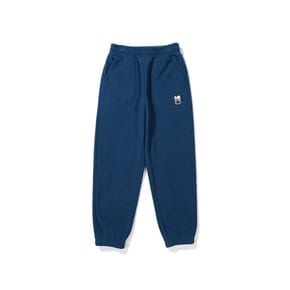 [공식]컬러로고 마이크로플리스 조거팬츠 키즈 NAVY