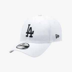 MLB LA 다저스 블랙 온 화이트 볼캡 옵틱 화이트 14205833