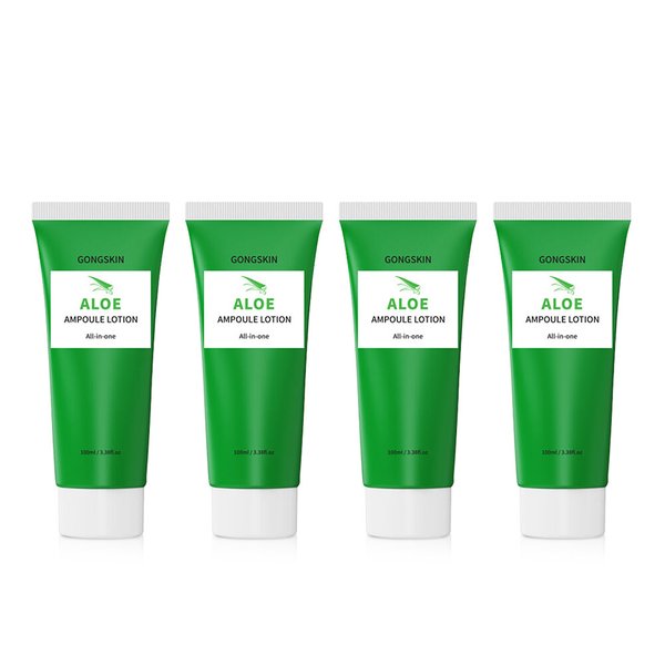 공스킨 알로에 앰플 올인원 로션 100ml 4개