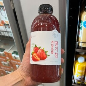 복음자리 과일듬뿍 딸기청 1kg / 딸기라떼 딸기에이드