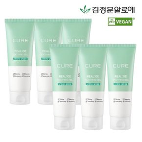 [김정문알로에] 큐어 리알로에 수딩젤 150ml 6개