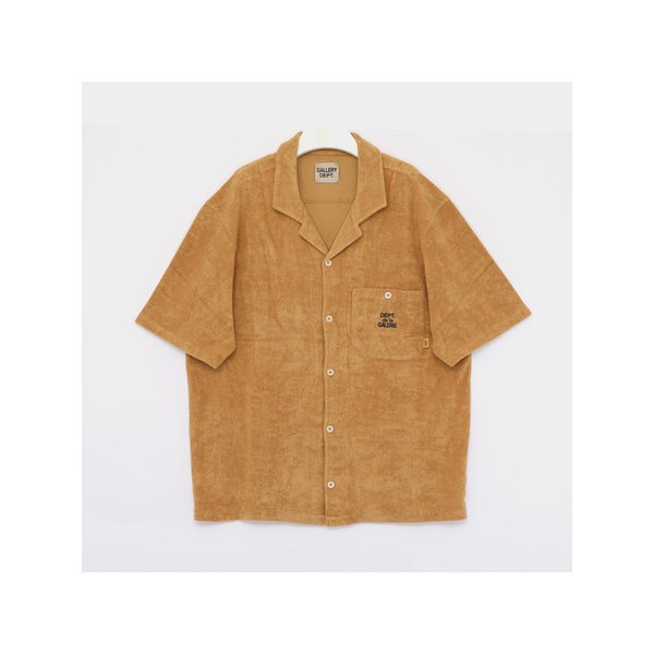 갤러리디파트먼트 26SS 프렌치 파커 반팔 남성 셔츠 TOP045 TAN