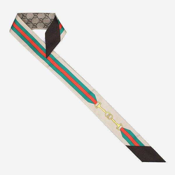 [시흥점] 6S 756937 3G001 2164 프린트 실크 스카프