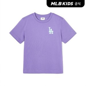 MLB키즈 (공식)24SS 베이직 스몰로고 반팔 티셔츠 7ATSB0243-07VO