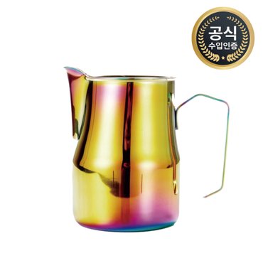  카페드코나 포인트 마우스 스팀피쳐 300ml 스테인레스 (Colorful)