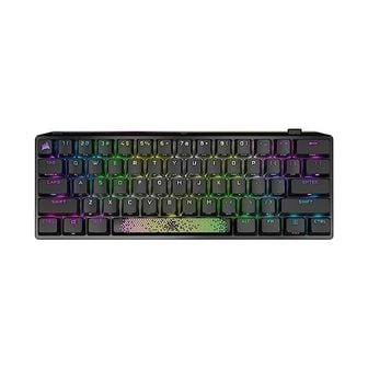  미국 커세어 K70 Corsair PRO MINI WIRELESS RGB 60% Mechanical Gaming Keyboard Fastest Sub1m