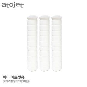 [6개월]비타아토젯 샤워기 바디리필필터1BOX