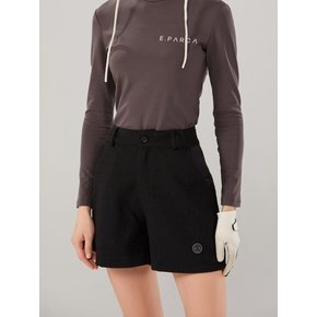 Tweed Joint Short Pants (Black)