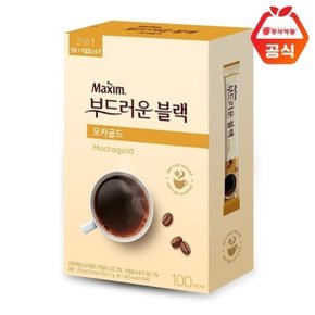 맥심 모카골드 부드러운 블랙 커피믹스, 100개입, 1개