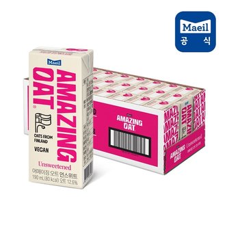 매일우유 매일 어메이징 오트 언스위트 190ml 24팩