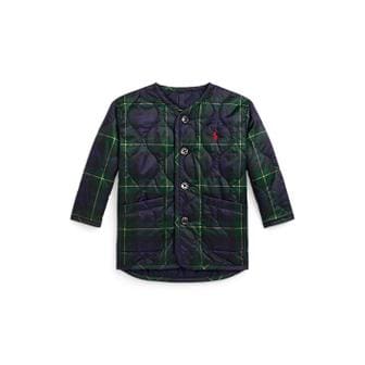 폴로 랄프 로렌 랄프 로렌 베이비 남아 플래드 퀼트 재킷(CWPOOTWI6020099999)