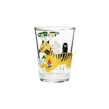 아라비아 무민 글래스 유리컵 220ml 가든파티_1071874