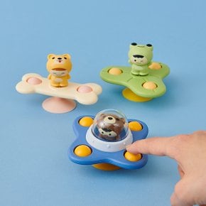 우주선 흡착 회전 딸랑이 돌아기장난감 딸랑이