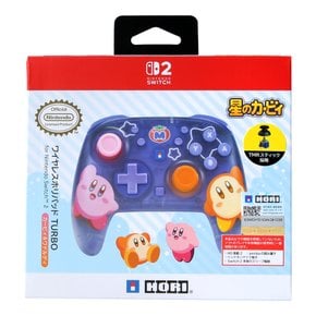 스위치2 HORI 무선 호리패드 터보 (커비)