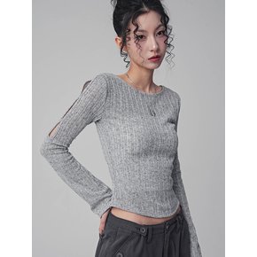 비아 슬래쉬 골지 티_4Colors