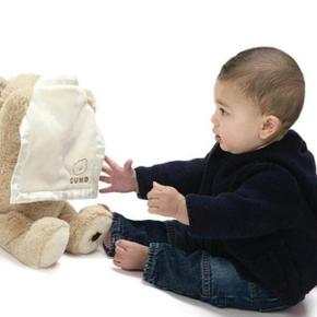 레써니 까꿍 곰돌이 인형 학습 말하는 애착인형 선물