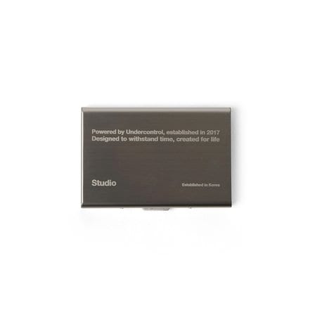 UNDERCONTROL STUDIO STAINLESS 6 CARD HOLDER