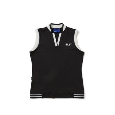 BLUDOT 컬러매칭 슬리브리스_BK