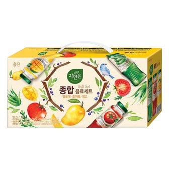  [웅진] 자연은 종합음료세트(알토망) 180ml x 12병 알로에 토마토 망고