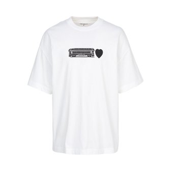 칼하트 [부산점] 윕 디컨스트럭티드 라벨 남성 반팔티셔츠 I036008 02XX