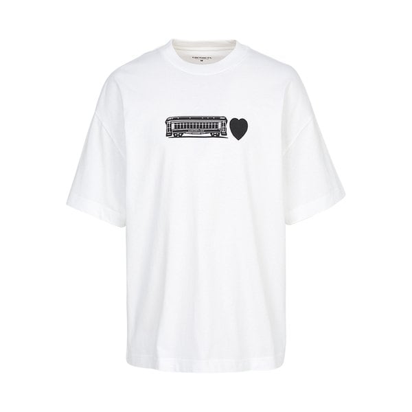 [부산점] 윕 디컨스트럭티드 라벨 남성 반팔티셔츠 I036008 02XX