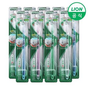 시스테마 클리닉 콤팩트 칫솔 9개 저자극 잇몸케어 고탄력 초극세모