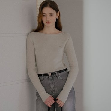 틸아이다이 Minimal line slim knit_Mint