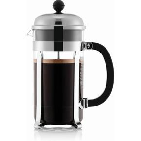 영국 보덤 커피 그라인더 BODUM Chambord 8 Cup French Press Coffee Maker Chrome 1.0 l 34 oz