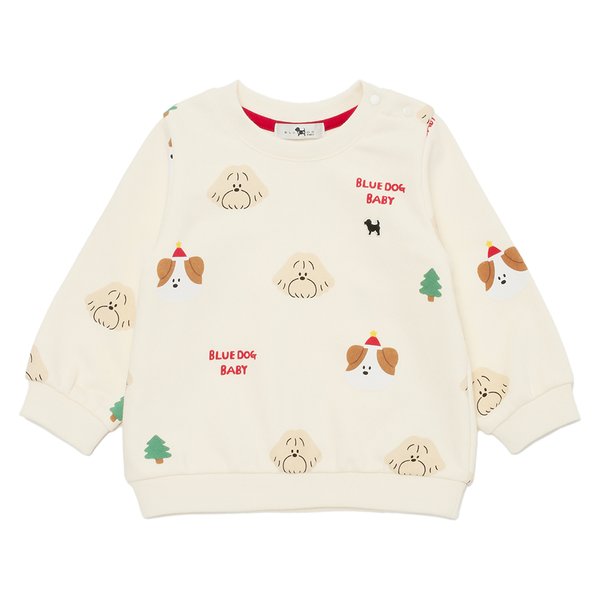 [여주점] [오프라벨 여주점] 블루독베이비 (CR) 포인핸드 X-MAS 상하세트B (44C13-610-11)