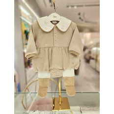 (24년 F/W 신상품)우든 카라 바디수트SET (07R7 27905)