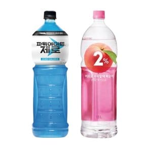 [한번에먹자] 파워에이드 제로 1.5L 3페트 + 이프로부족할때 복숭아 1.5L 3페트, 총 6페트