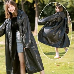 검정 고급형방수코트 시그니처 방수코트