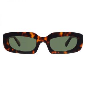 Off-White RENTON 그린 오벌 유니섹스 공용 선글라스 OERI13C 6055 52