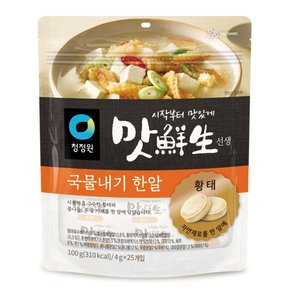 맛선생 국물내기 한알(황태) 100g/1개