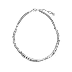 Lava Choker Silver