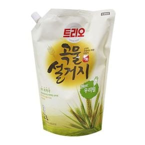 설거지 세척제 곡물 기름때 식기 세척 세제 1200ml