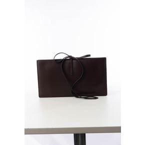 26FW 피비 파일로 클러치 파우치 EB14LT0246 803CHS CHOC BROWN SILVER