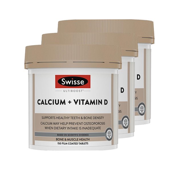 스위스 칼슘 비타민D SWISSE CALCIUM VITAMIN 150정 3개