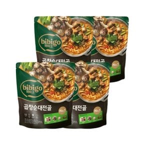 비비고 곱창순대전골 935g x4개