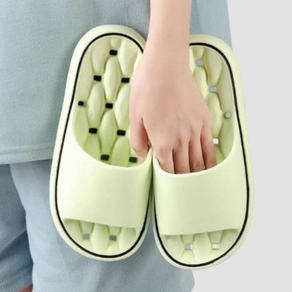 [옷자락] 남자 여자 사계절 푹신한 생활 미끄럼방지 욕실화