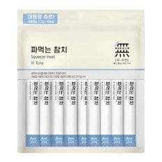 바우와우 무마진 짜먹는 참치 대용량 츄르 40p