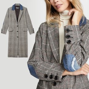 Hamilton Plaid Long Coat 씨위 해밀턴 플레이드 롱 코트