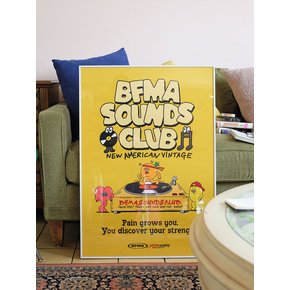 BFMA 사운드 클럽 A3, A2 포스터