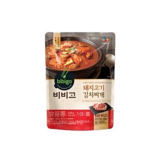  CJ 비비고 프리미엄 돼지고기 김치찌개 460g 12개