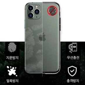 아이폰12/mini/프로/Max 시그니처 지문방지 젤하드 케이스