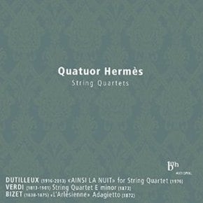 [CD] 베르디 - 현악4중주 E단조 / 뒤티에 - Ansi La Nuit [Cd+Blu-Ray] / Quatuor Hermes - Verdi : String Quartet / Dutileux - Ansi La Nuit [Cd+Blu-Ray]