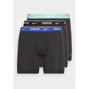 2962128 Nike Underwear 나이키 언더웨어 BOXER BRIEF LONG 3PACK - 바지 무연탄/민트 폼/블랙