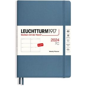 독일 불렛저널 로이텀 2024 다이어리 LEUCHTTURM1917 367664 Weekly Diary Softcover Medium A5