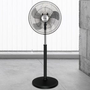 20인치 50cm 대형 공업팬 업소용 알루미늄 메탈 스탠드 선풍기 4단 5엽 자동좌우회전